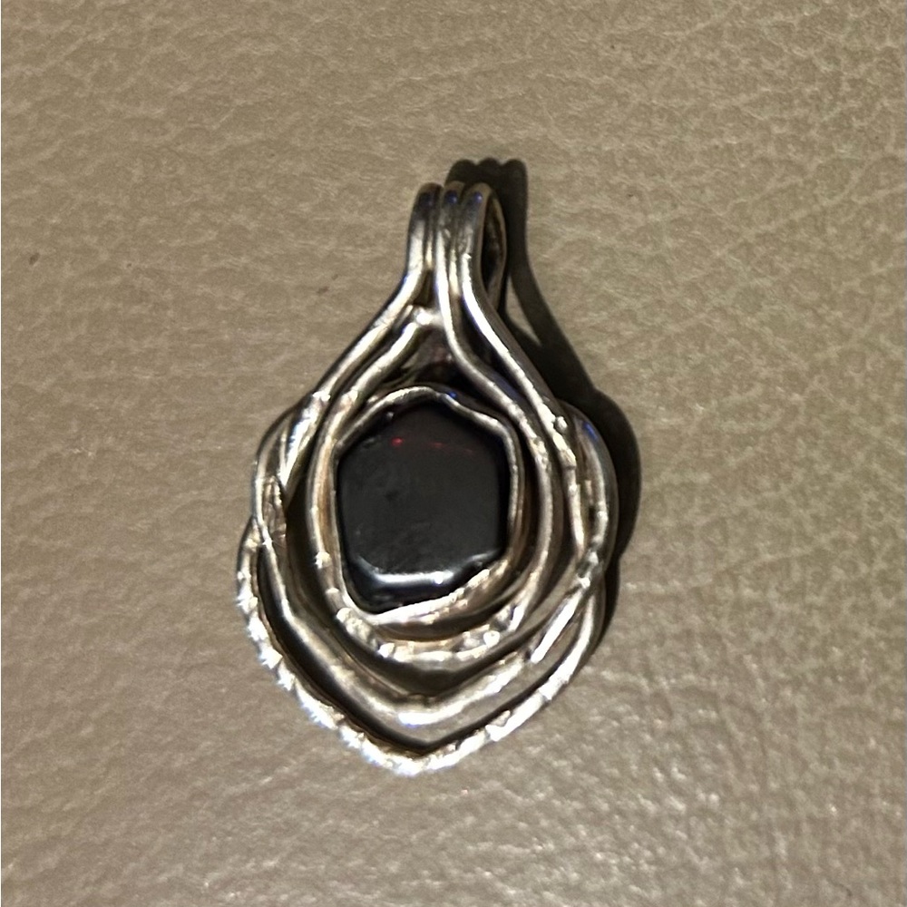 Pendant & Ring Hessonite 925